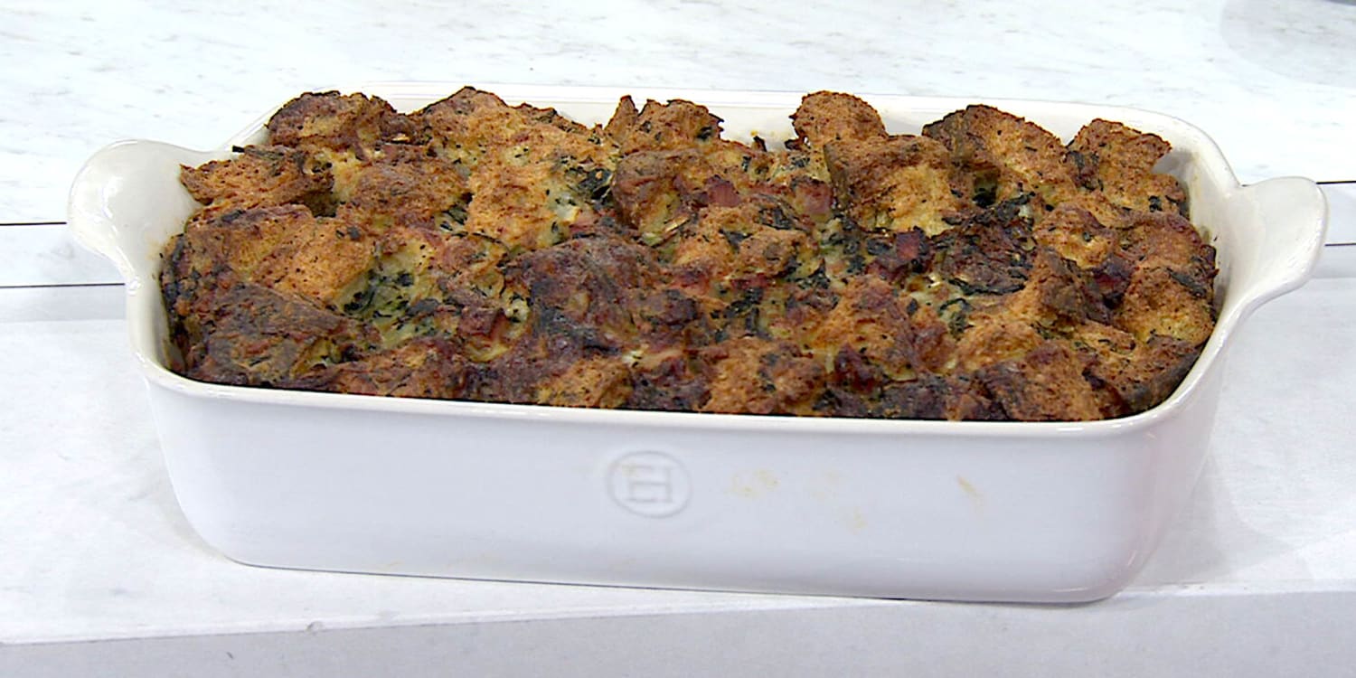 Ham, Spinach and Egg Casserole-image