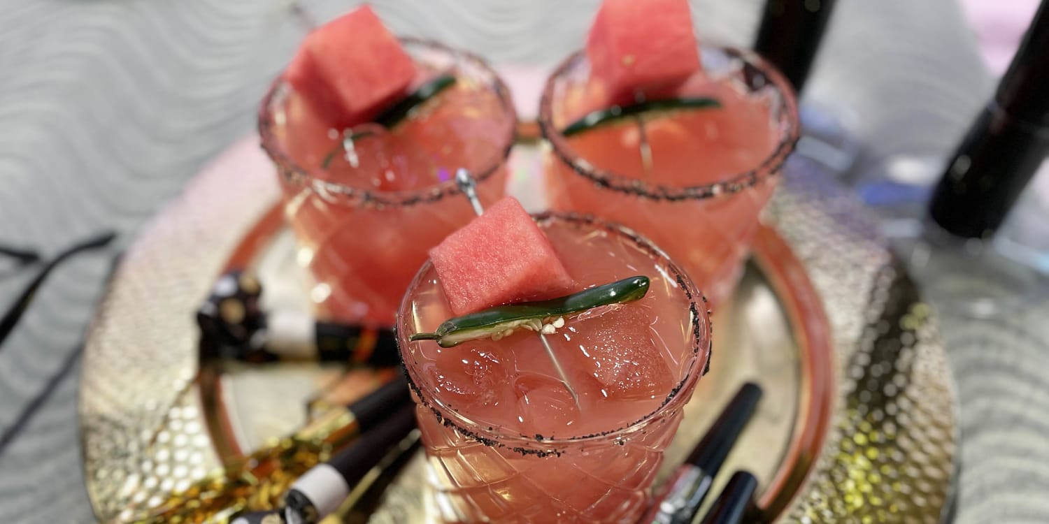 Juicy watermelon and serrano chiles make this sipper a spicy standout