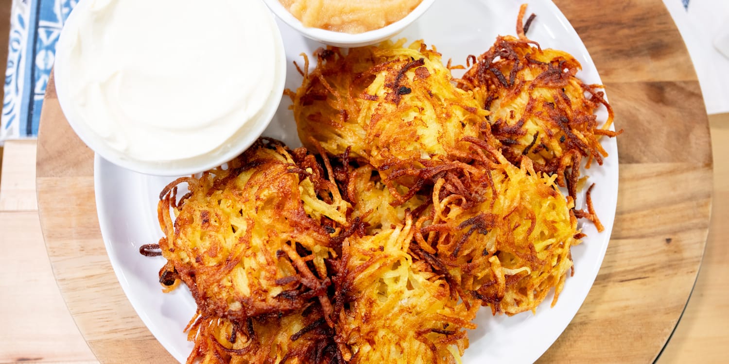 How to make perfect, crispy potato latkes