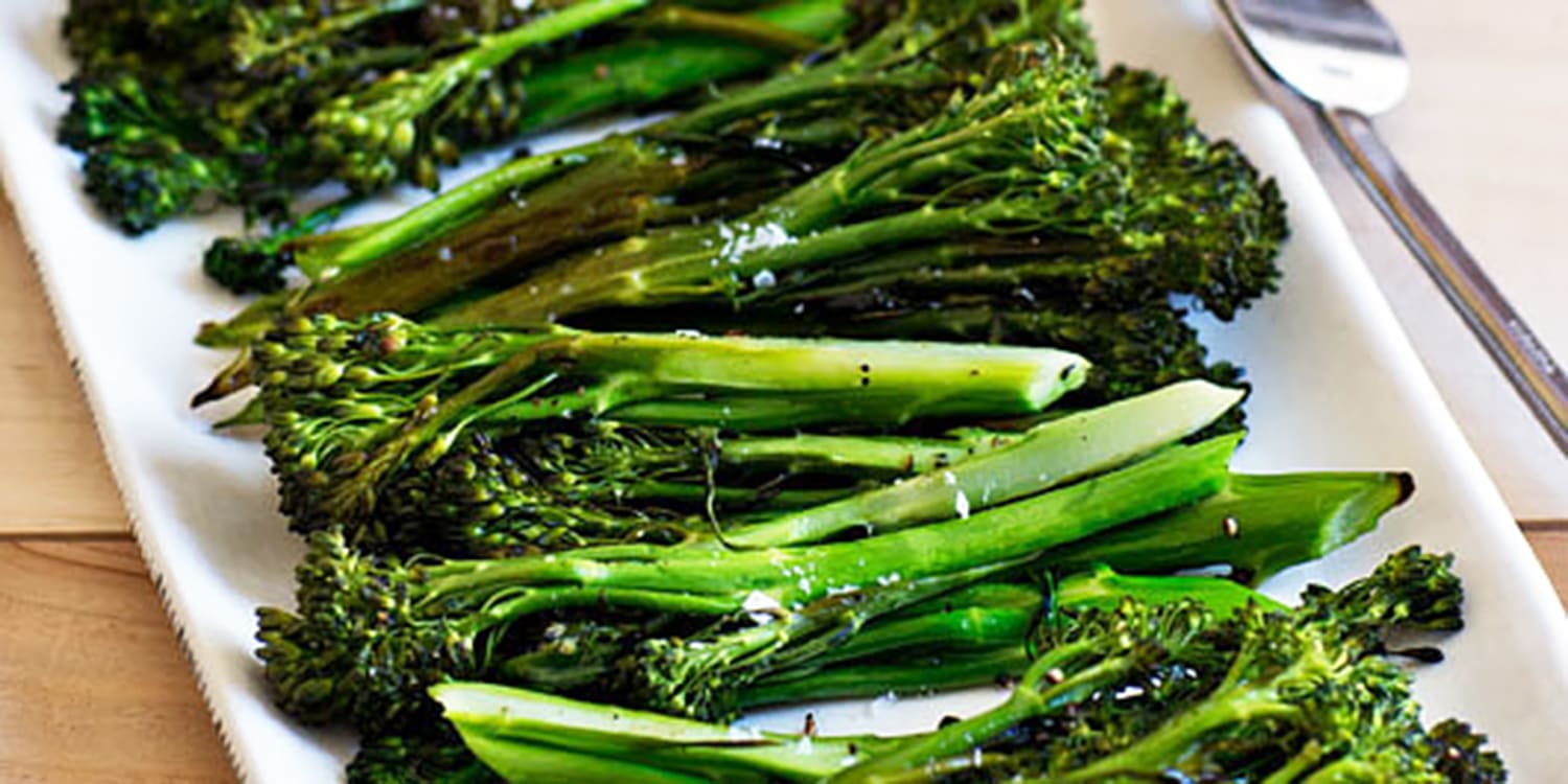 Ina Garten's roasted broccolini is such a simple yet satisfying side