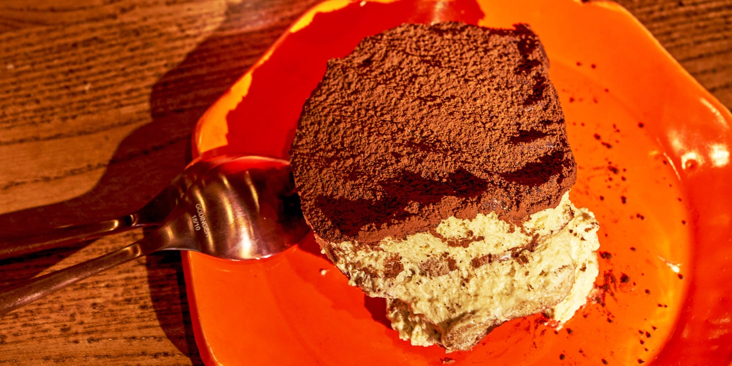 Add earthy flavor to tiramisu with buckwheat ladyfingers