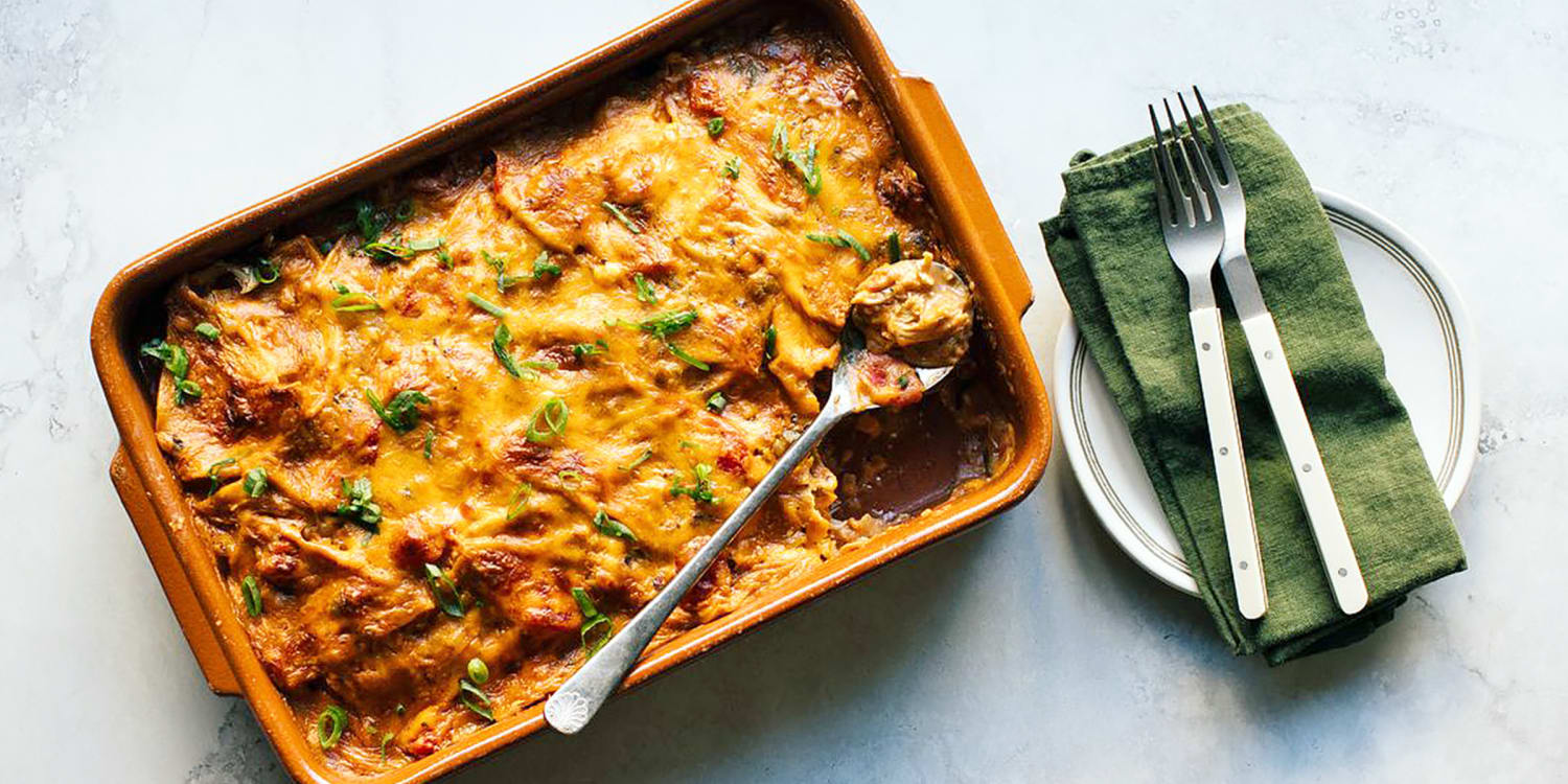 Try king ranch casserole, a cozy Southwestern lasagna