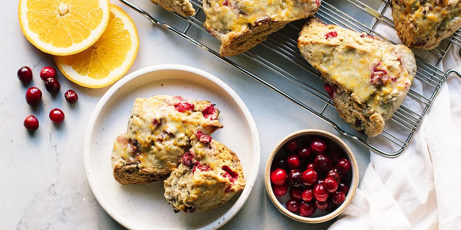 Spiced Cranberry-Orange Scones