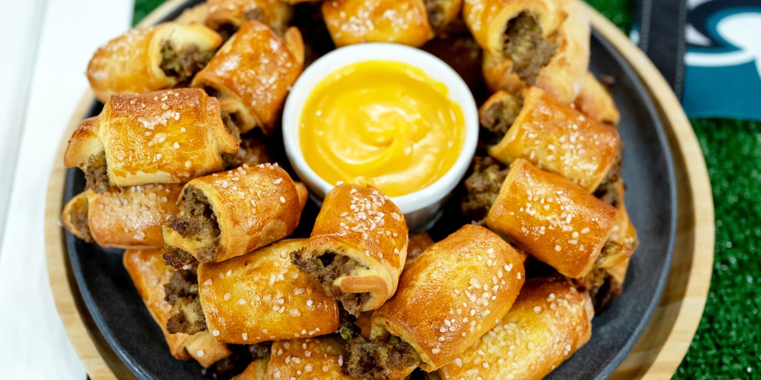 Savannah Guthrie's cheesesteaks in a blanket are the ultimate football finger food