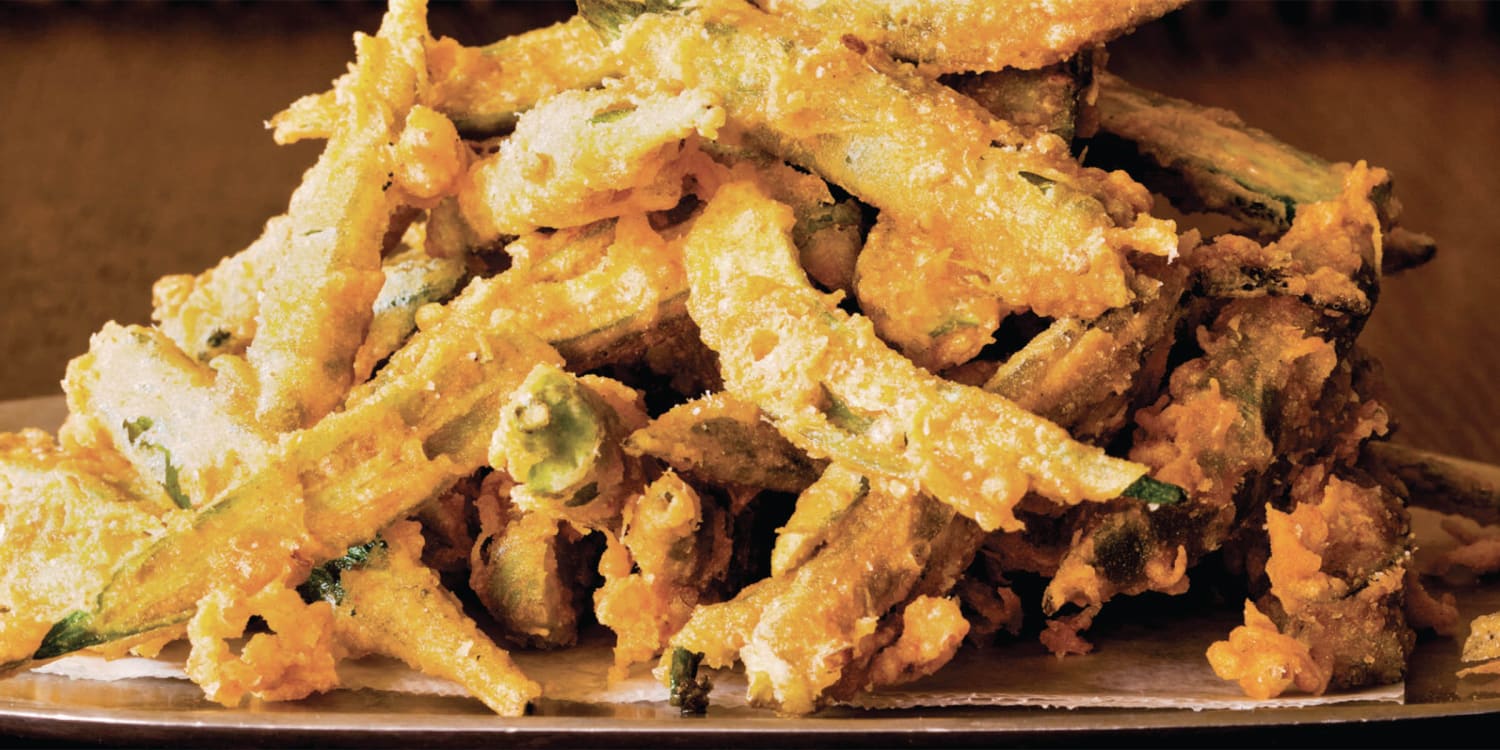 Here's the simple trick to make the crispiest okra fries ever