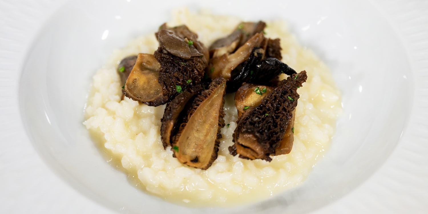 Eric Ripert's heartwarming mushroom risotto is the ideal Valentine's Day dinner