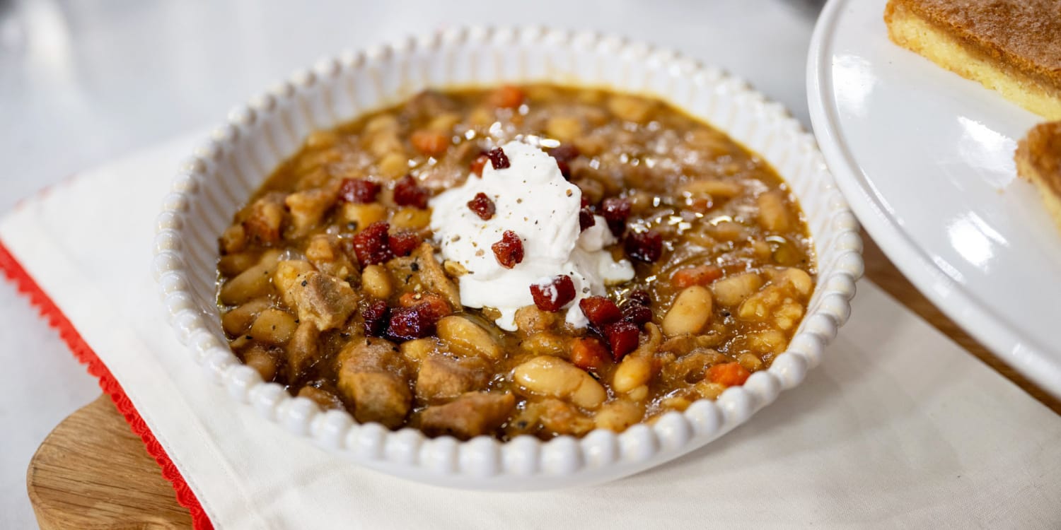 Make Quebec-style pork and bean stew for a warming winter dinner