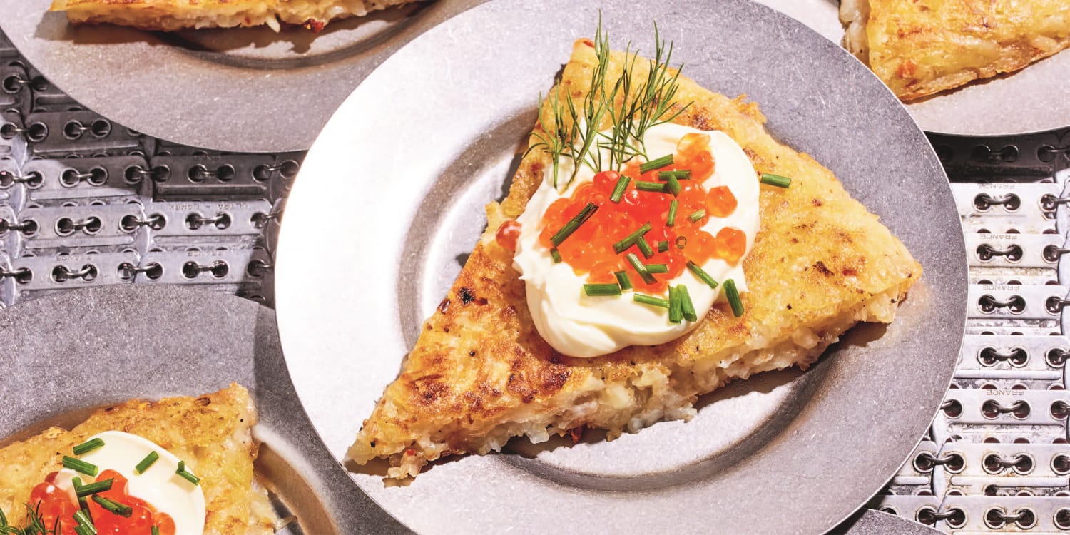 Posh up your dinner party with crispy, golden potato rösti