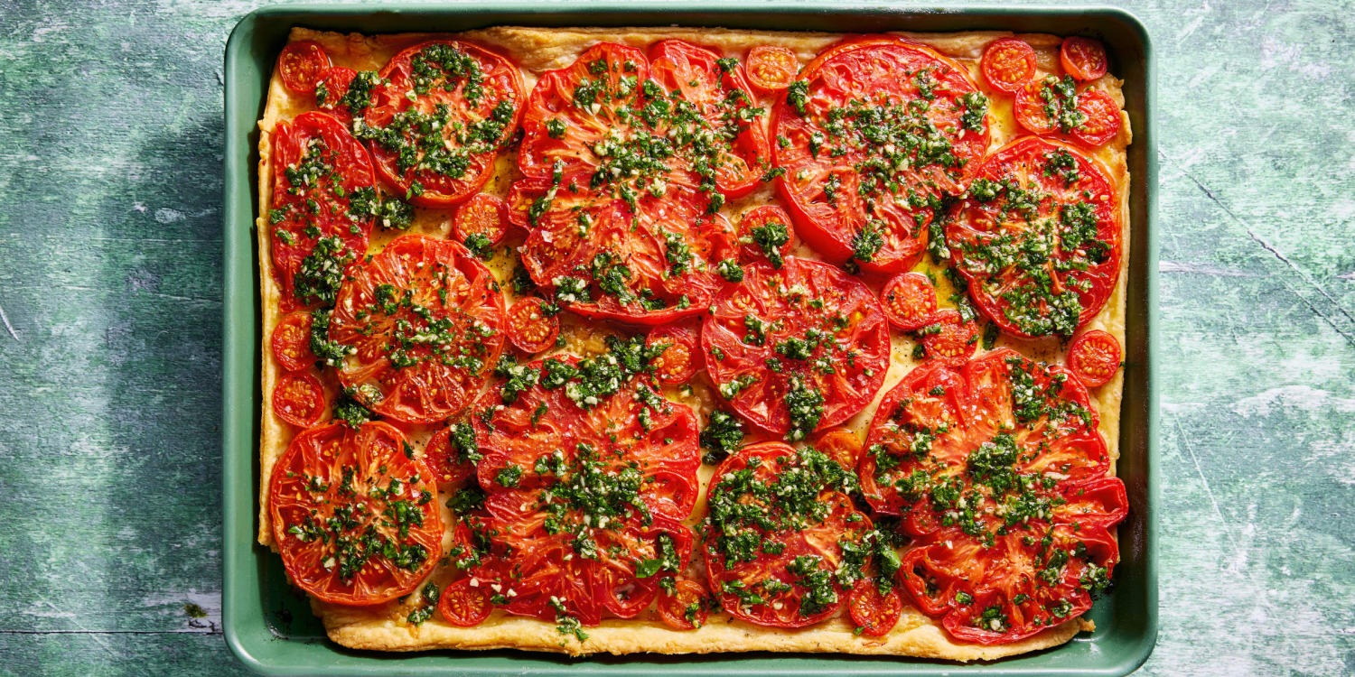 This tomato tart with Dijon and Gruyère will be the star of your summer table