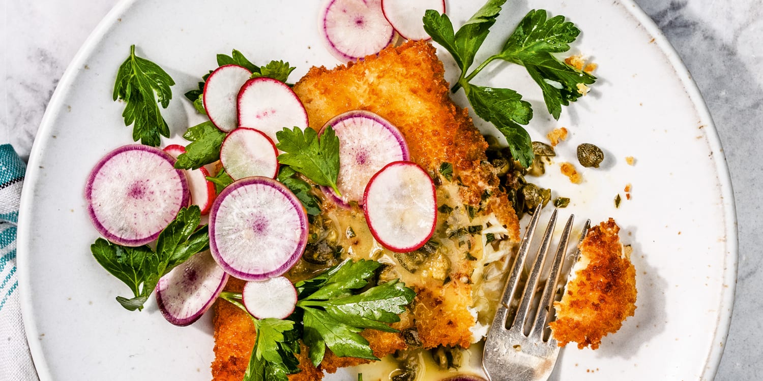 Halibut piccata might make you forget about the chicken version