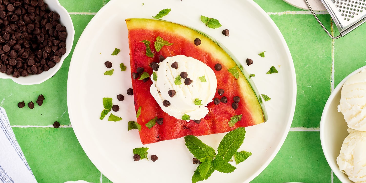Choose your own grilled watermelon adventure — sweet or savory