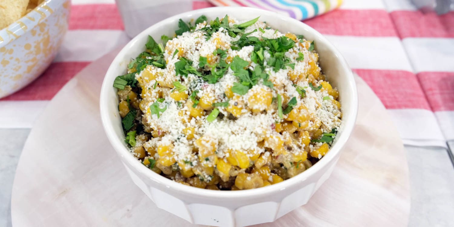 Mexican street corn — but make it a dip
