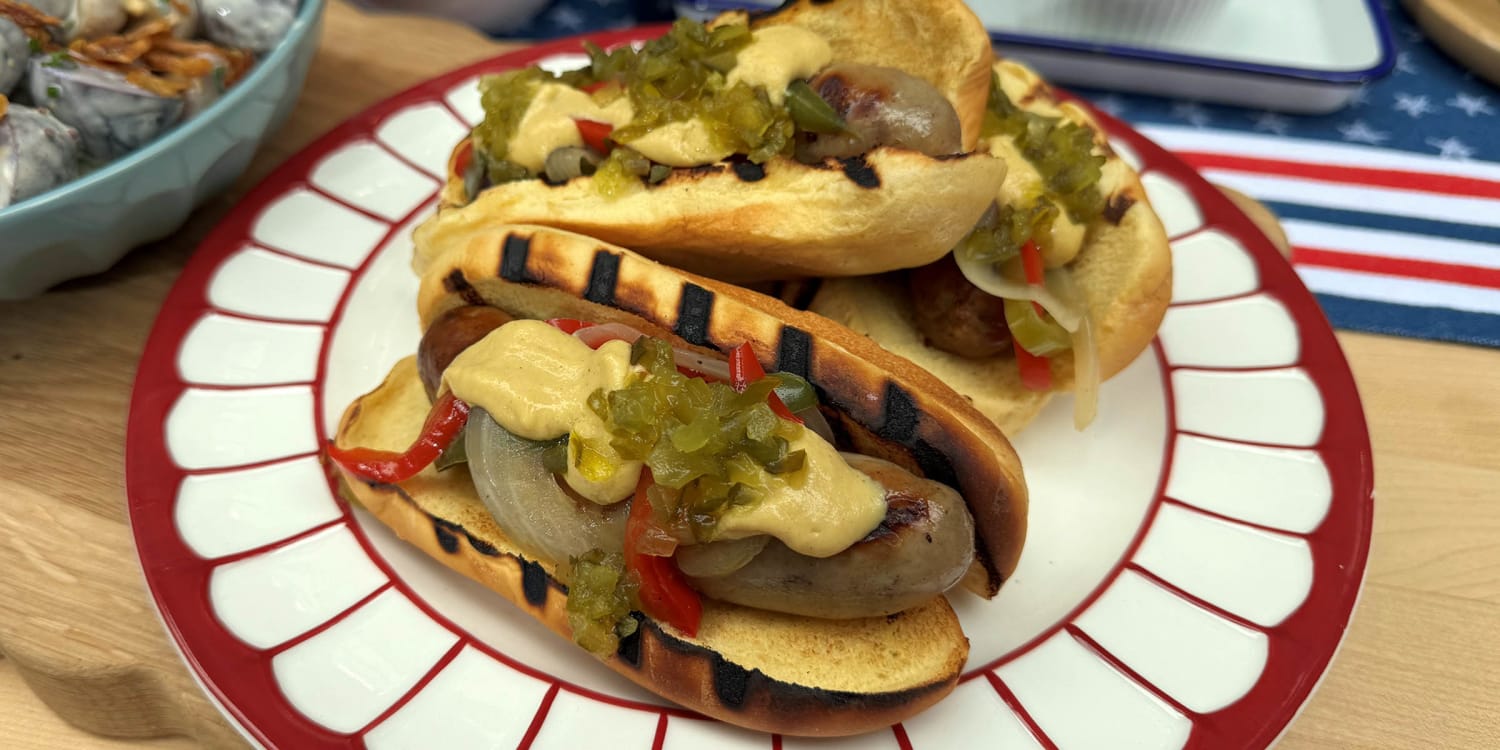 The Dalys Elevate Their Barbecue With Beer-Braised Brats