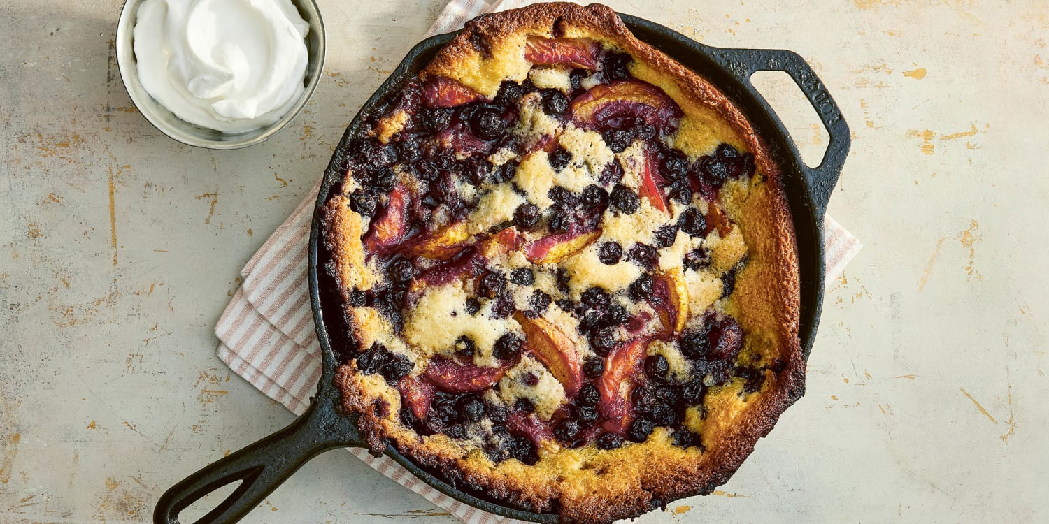 A Warm Fruit Cobbler Served À La Mode Is Summer in a Bowl