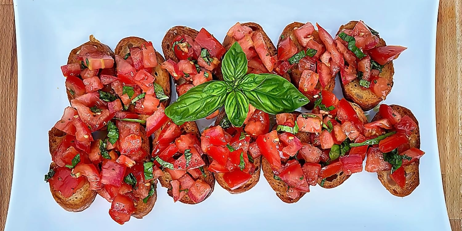Bruschetta Al Pomodoro Is the Best Use of Summer Tomatoes