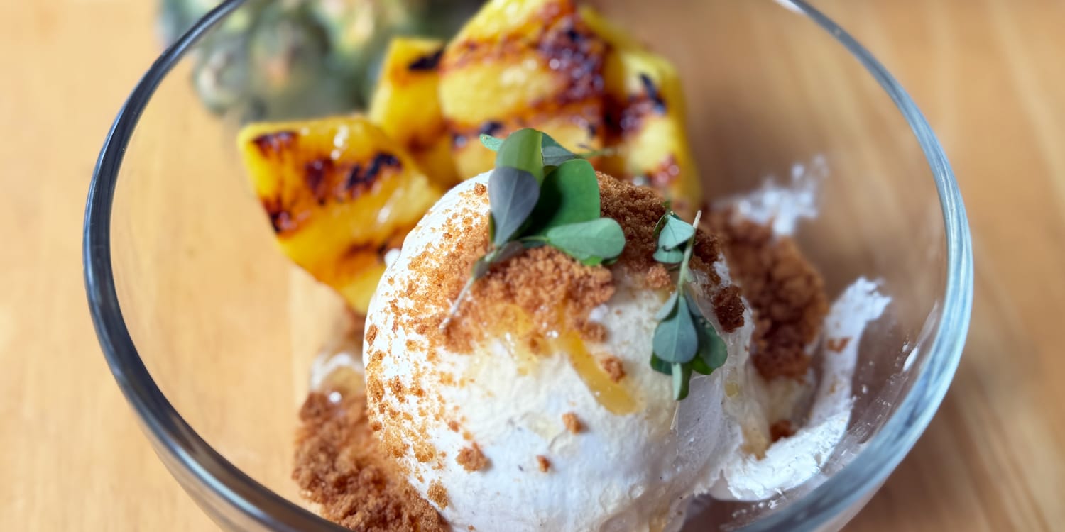 Grill Pineapple to Bring Out Its Smoky Side — And Serve It a La Mode