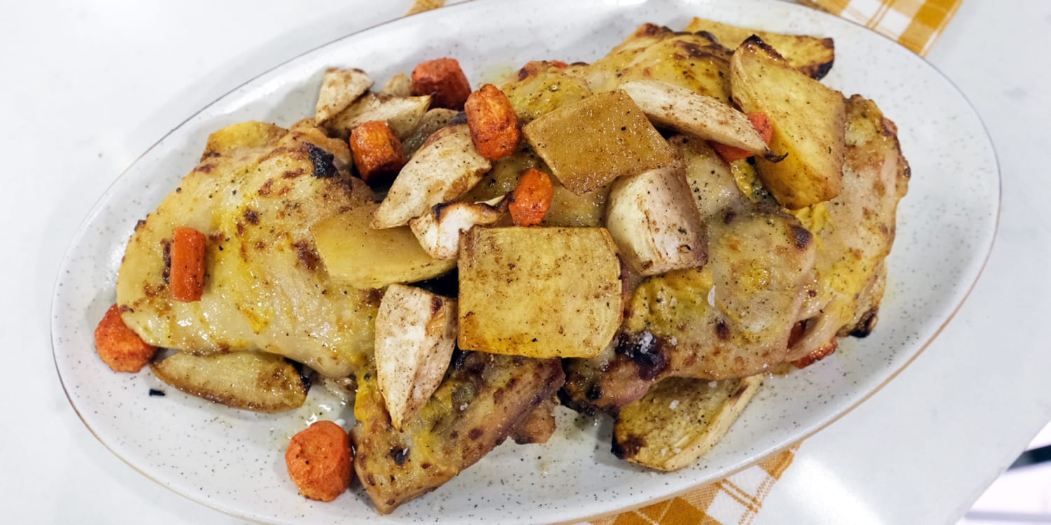 Sheet-Pan Chicken and Vegetables-image