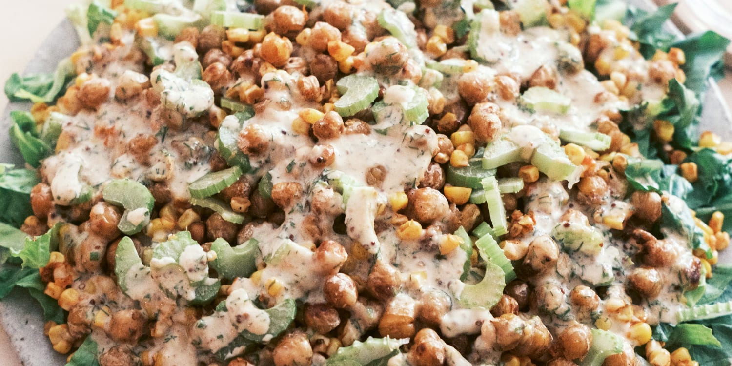 Buffalo Chickpea Salad-image