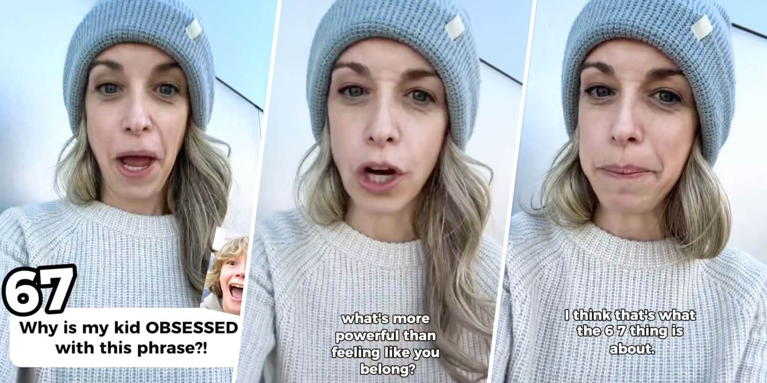 Dr. Becky's Surprising Take On What's Really Behind the '67' Slang Trend