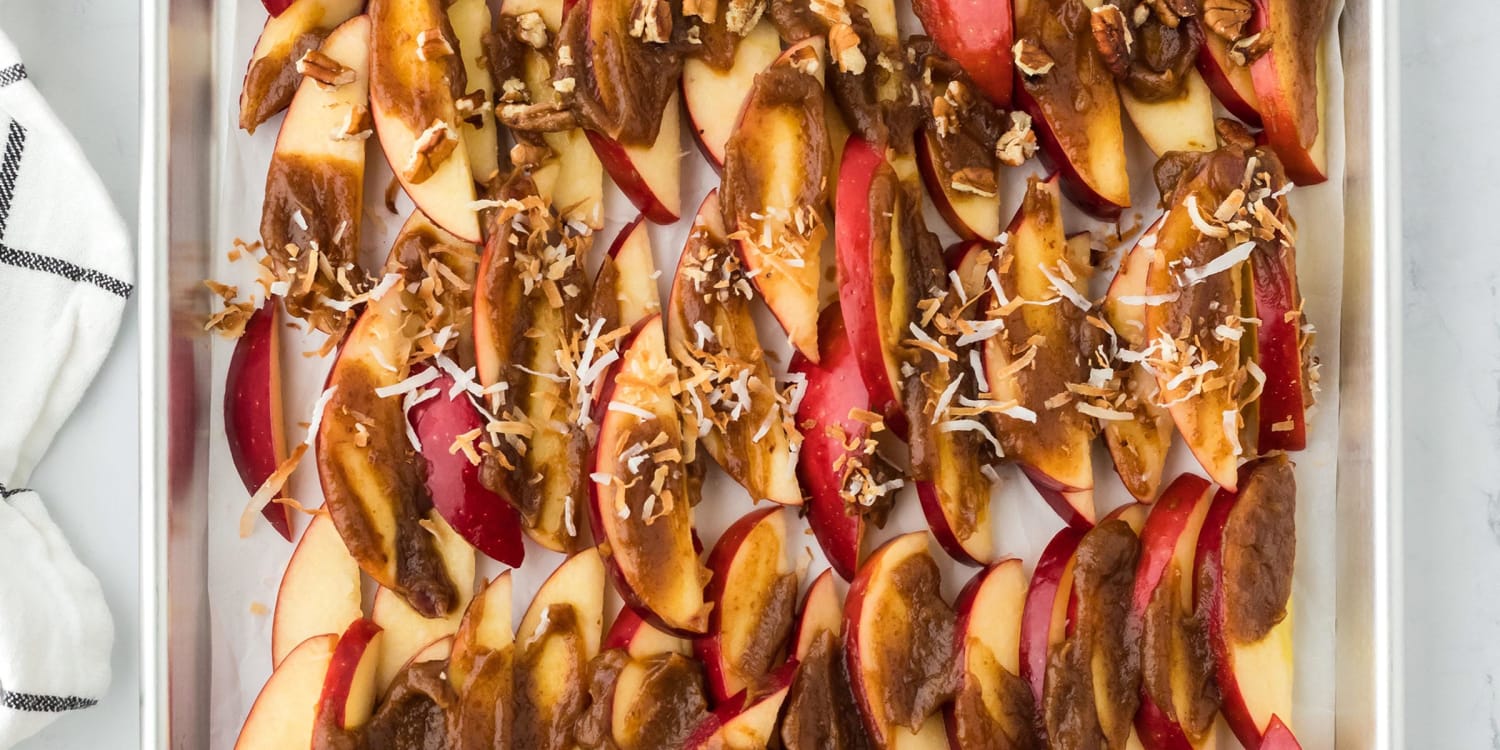 Sheet Pan Caramel Apples-image