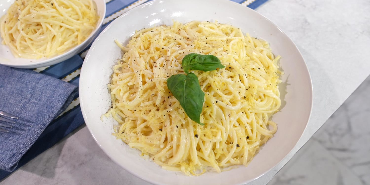 Lemon Spaghetti's Beauty Is in Its Simplicity