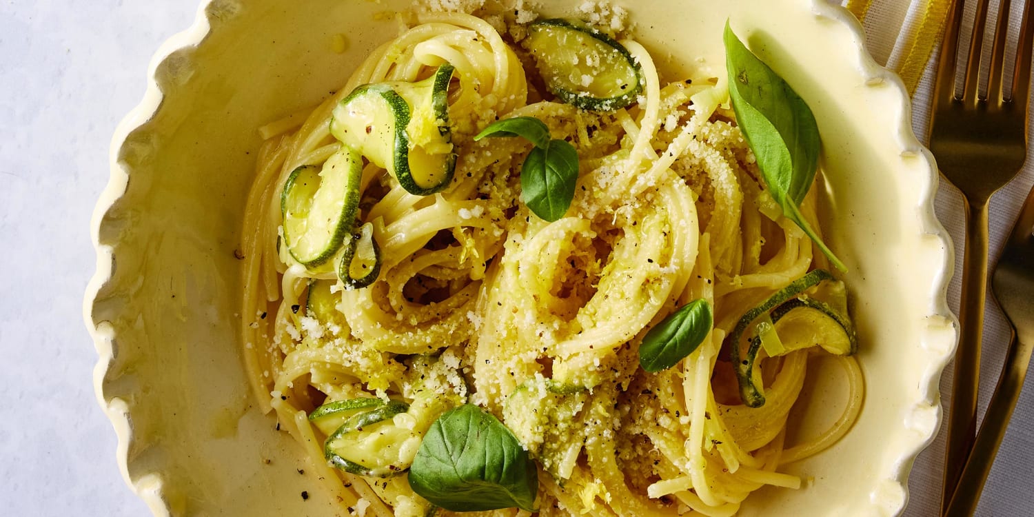 The Star of This Zesty Pasta Is Melt-in-Your-Mouth-Tender Zucchini