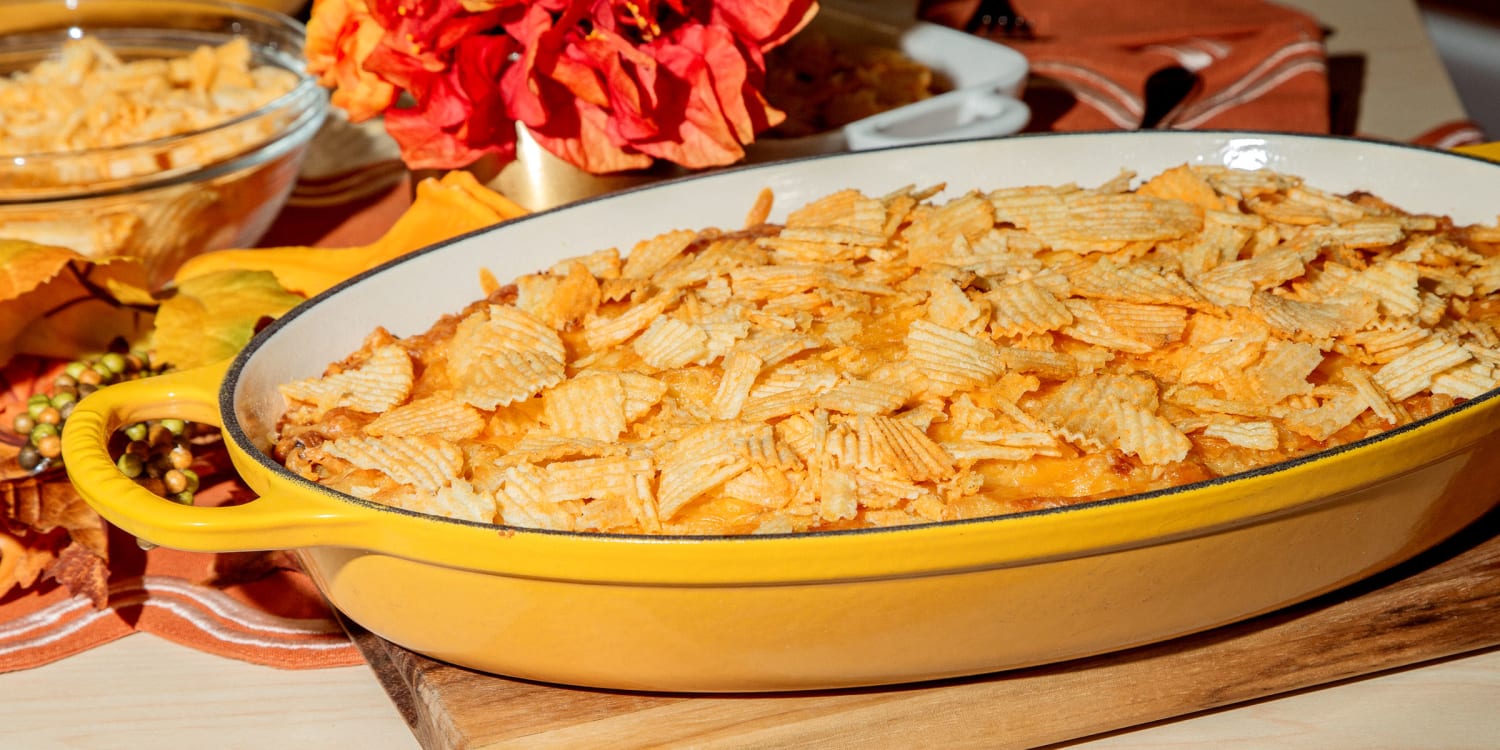 Take Your Mac and Cheese to the Next Level With Bacon and Potato Chips