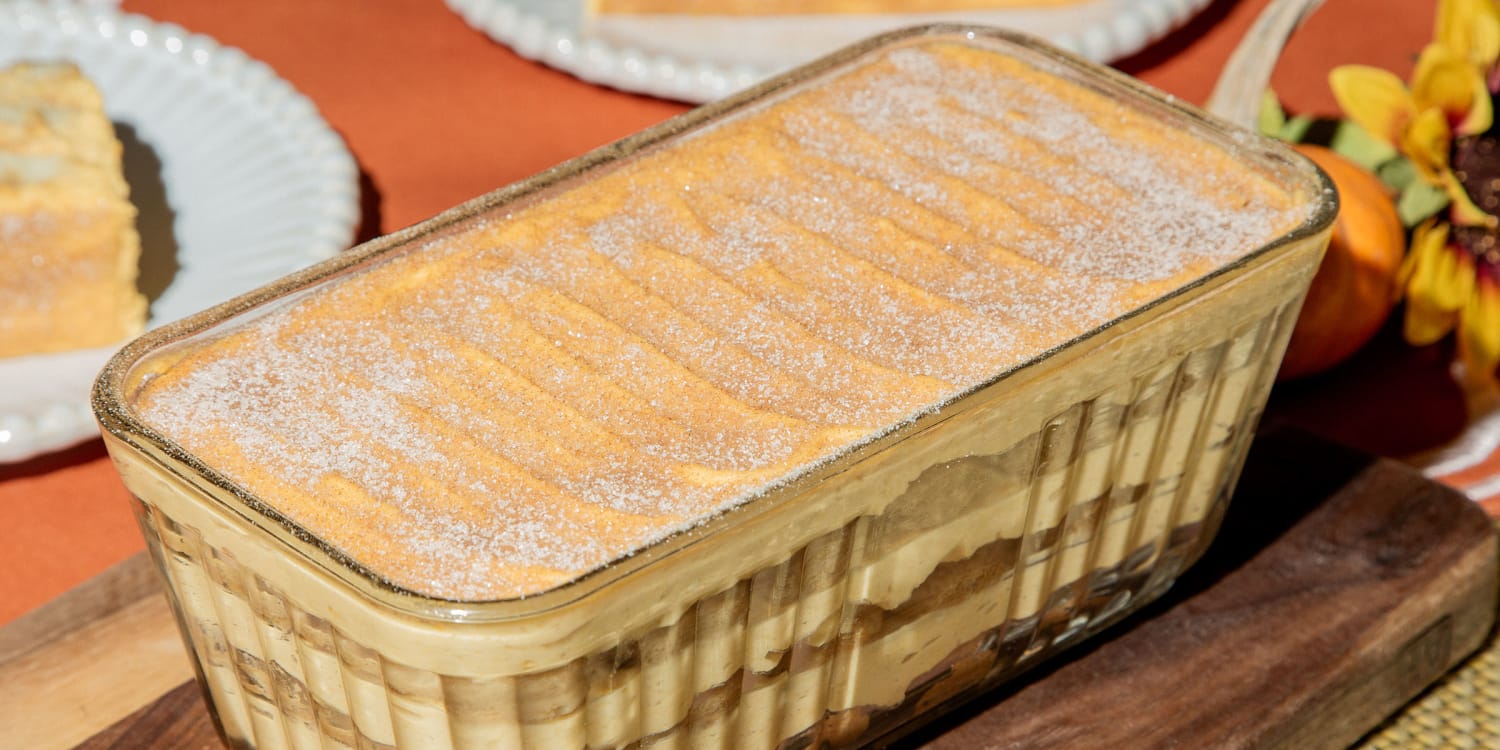 Pumpkin Tiramisu Is the New Pumpkin Pie