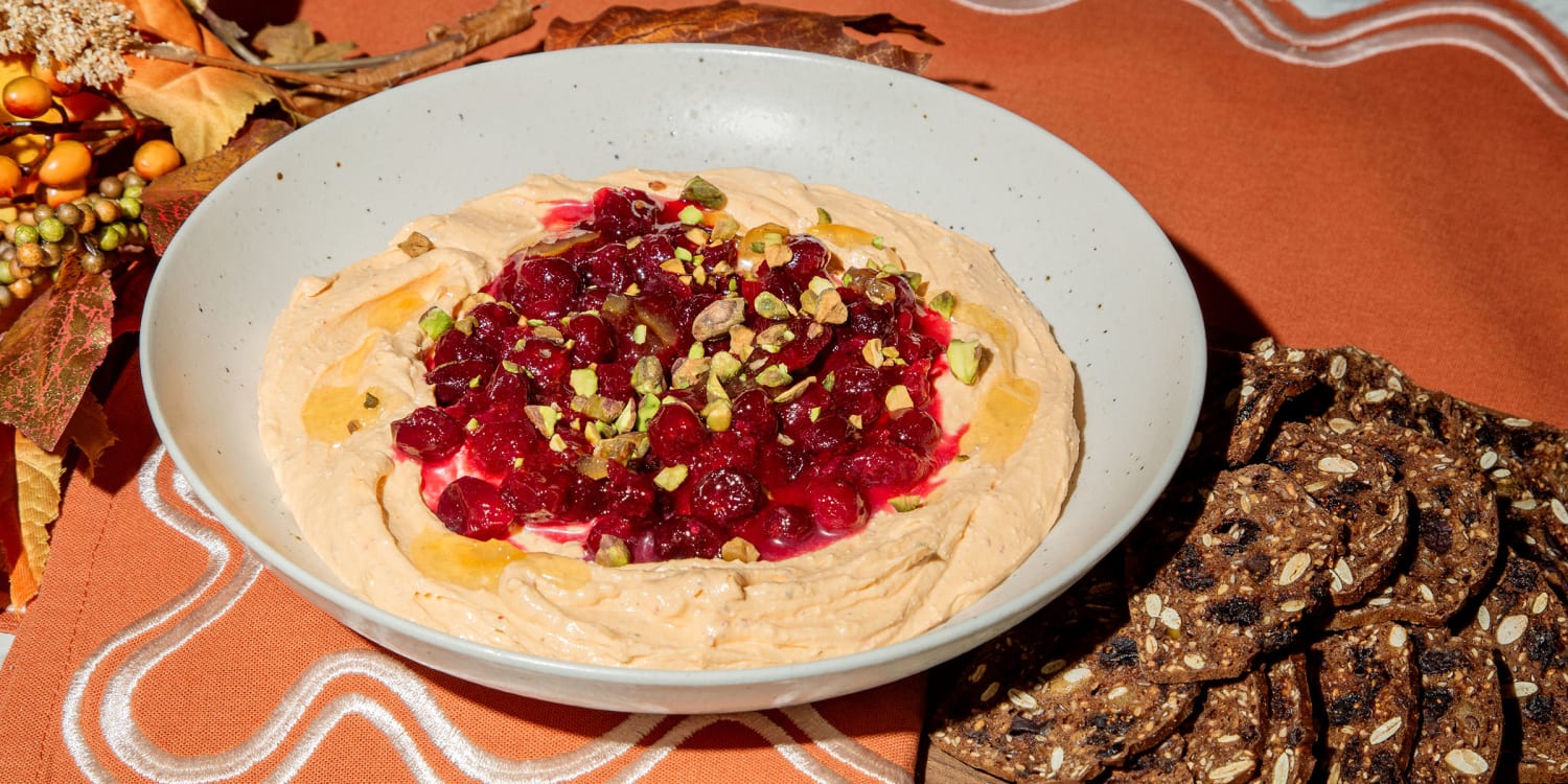 This Cranberry Yuzu Whipped Feta Dip Will Be a Holiday Hit
