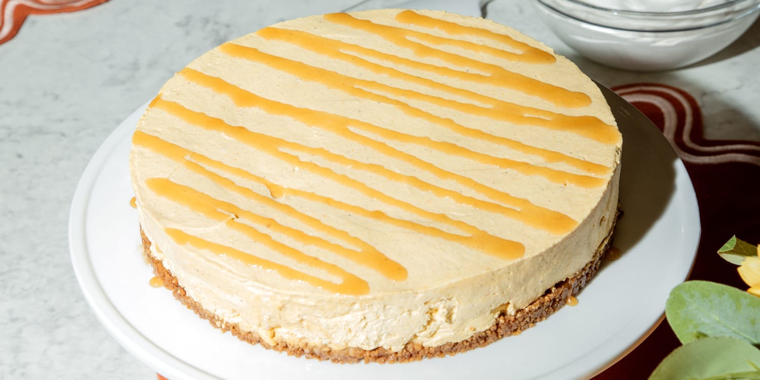 This No-Bake Pumpkin Cheesecake Is an Oven Space-Saver on Thanksgiving