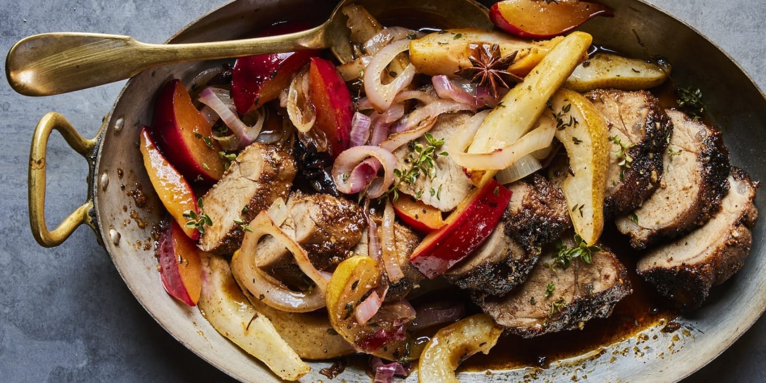 This Brown Sugar Maple Glazed Pork Is Lacquered, Tender Perfection