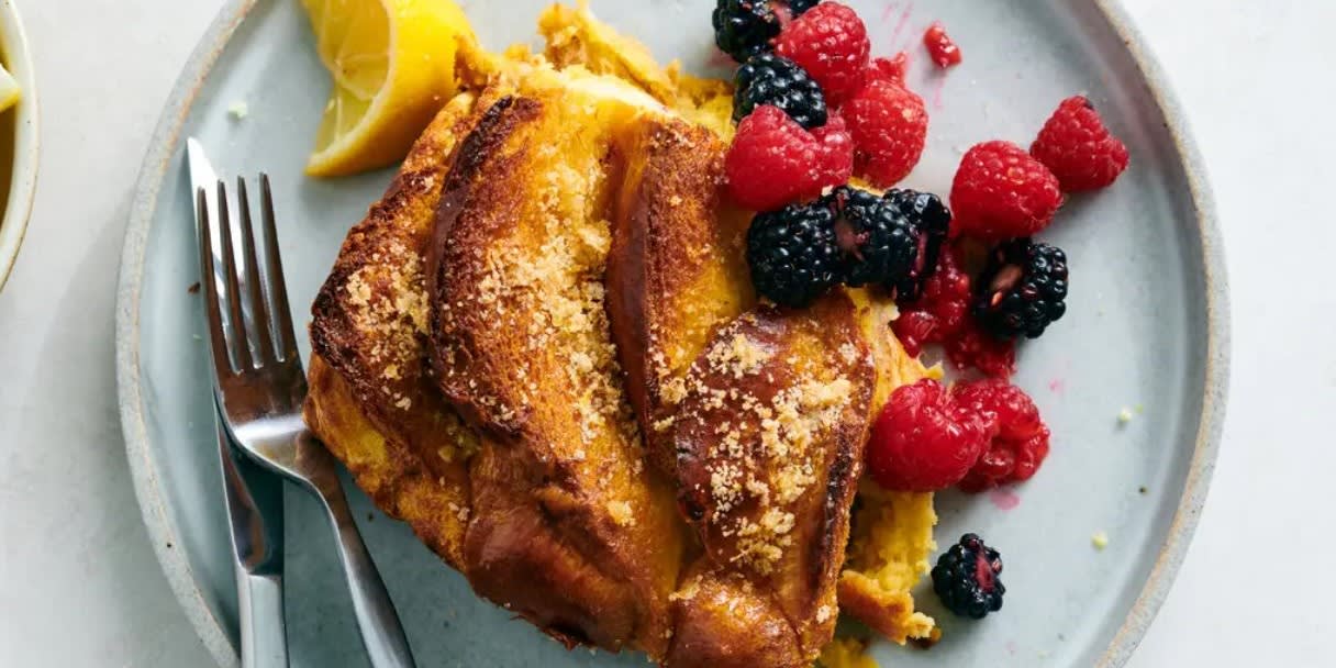 Lemon Soufflé French Toast Makes a Bright New Year's Breakfast