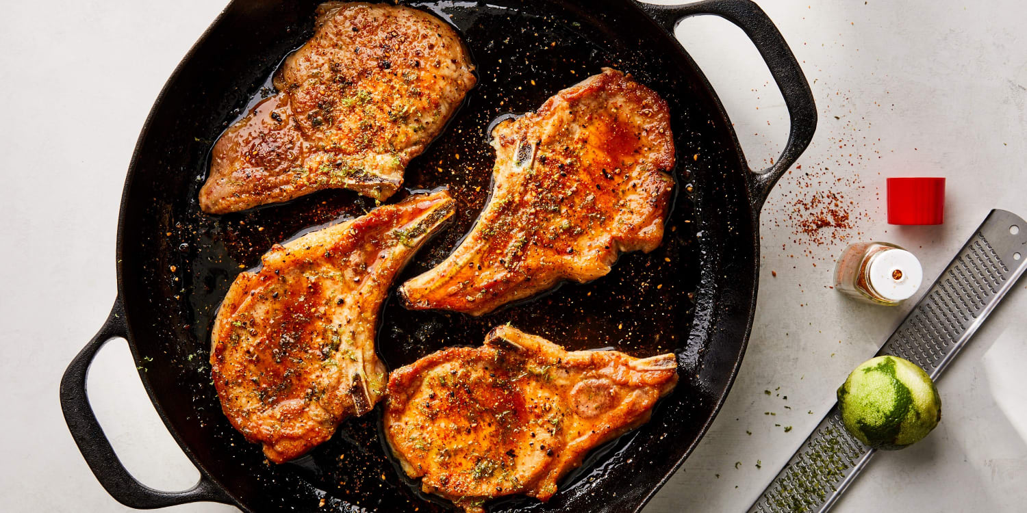 Maple-Soy Pork Chops Make a Succulent, One-Skillet Dinner