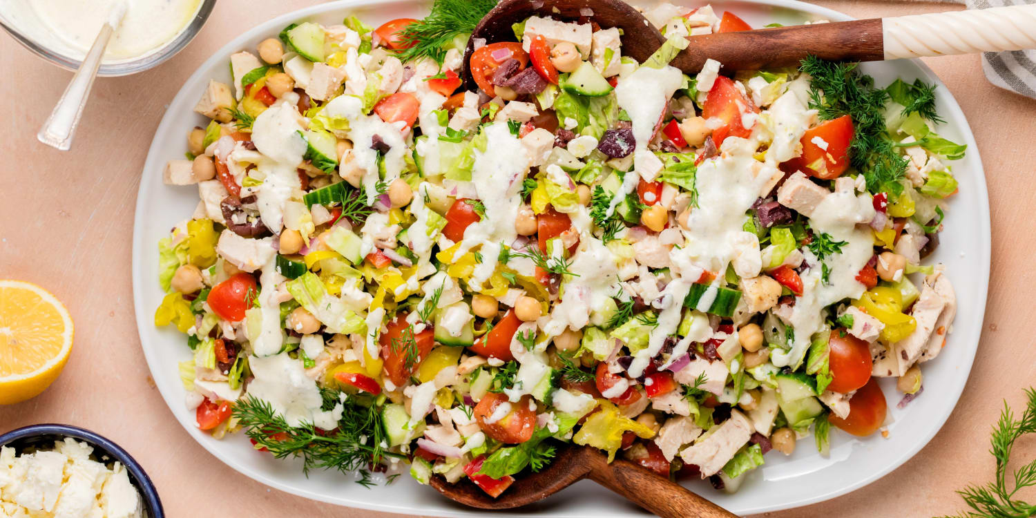This Chopped Greek Salad Has Goodies in Every Bite