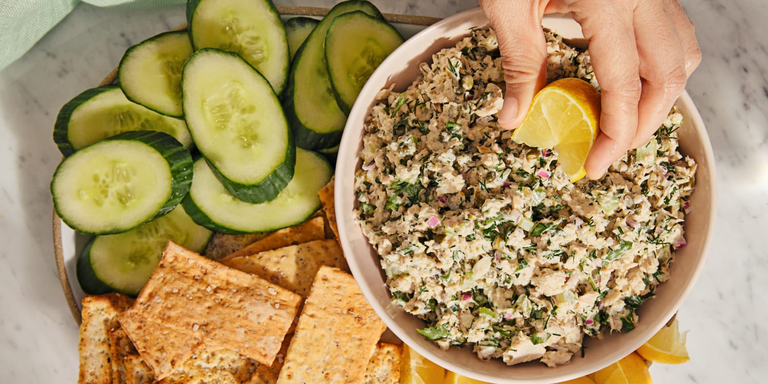 This 10-Minute Tuna Salad Is a Last-Minute Entertaining Savior