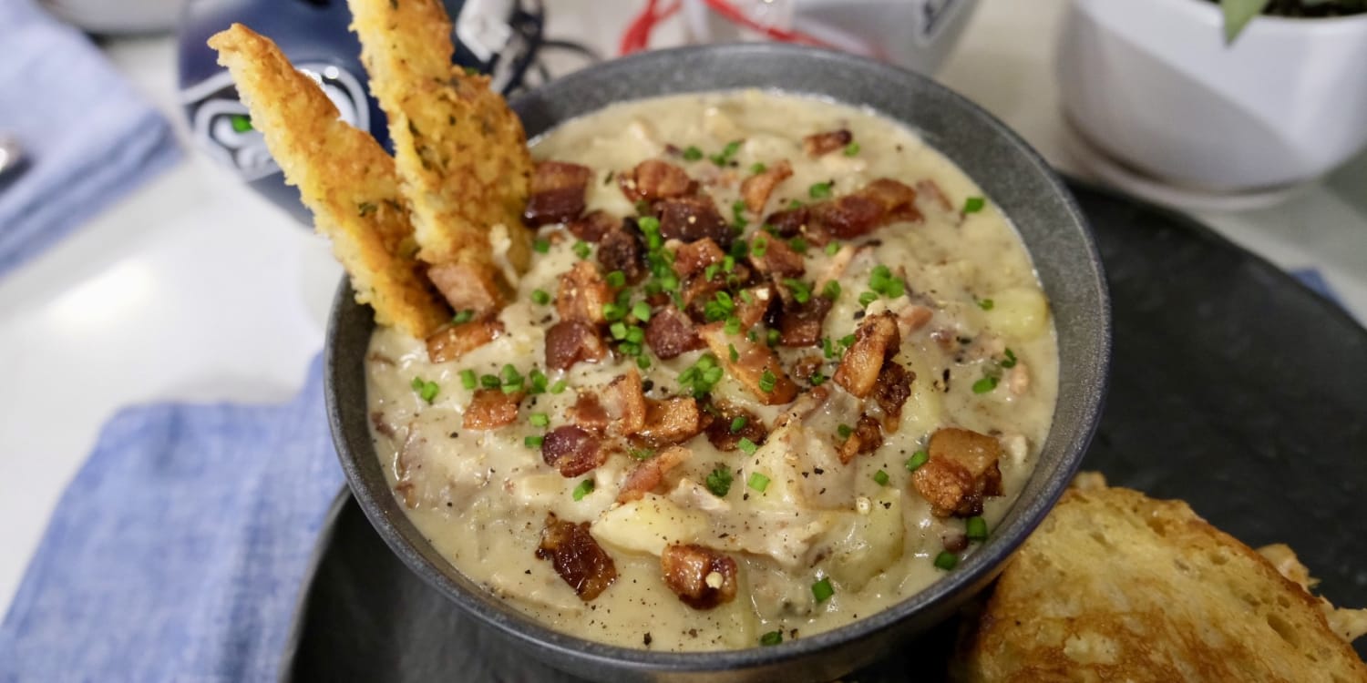 Cook Clam Chowder on the Grill to Give It Smoky Flavor