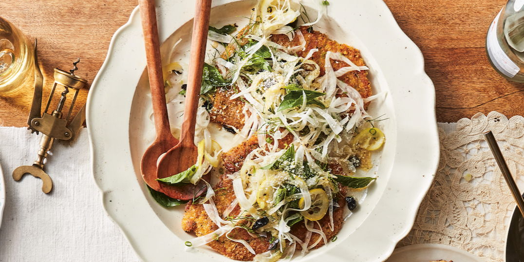 Freshen up Chicken Milanese With a Fennel and Herb Salad
