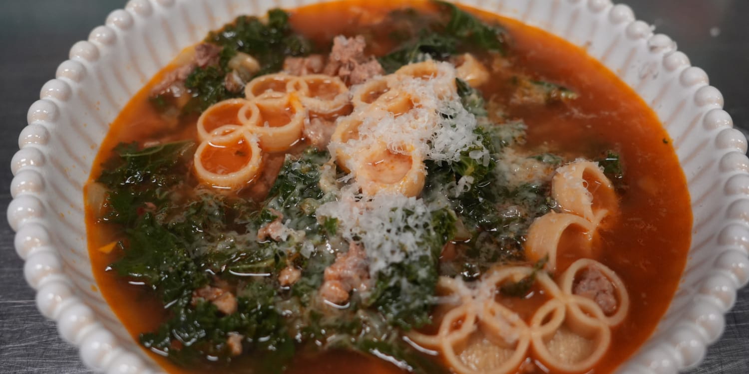 Warm up While Watching the Olympics With This Sausage and Kale Soup