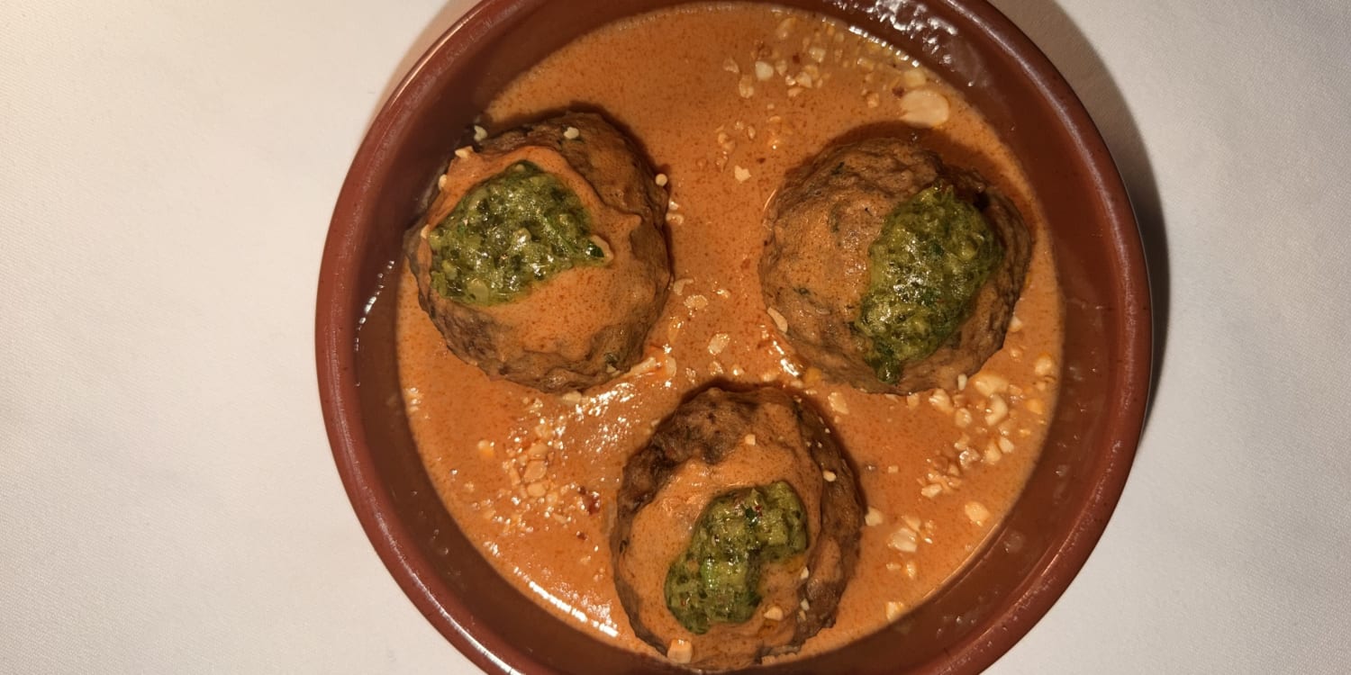 Give Meatballs West African Flavor With Mafé Peanut Sauce
