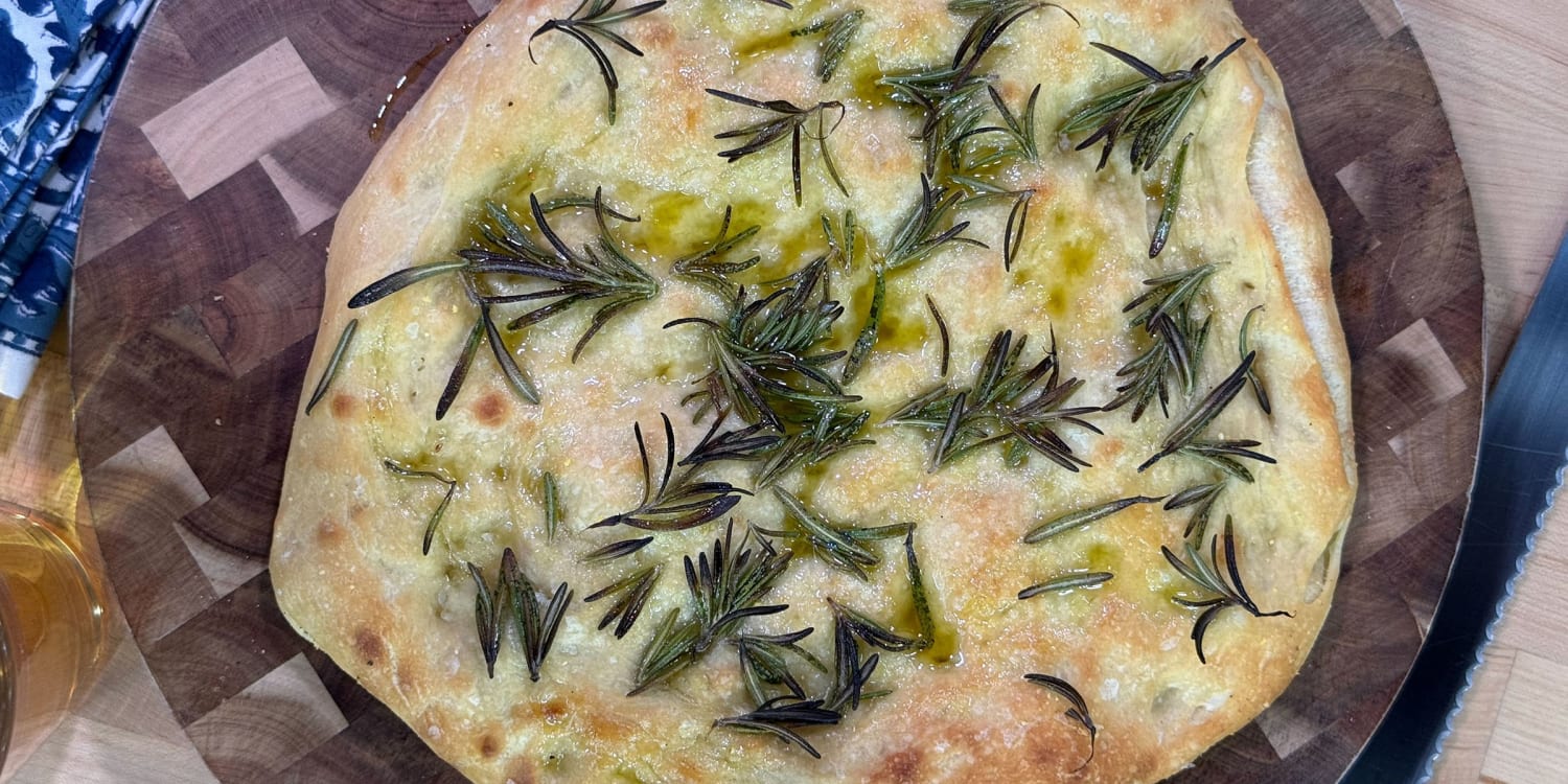 Stanley Tucci's Focaccia Is the 'Perfect Treat'