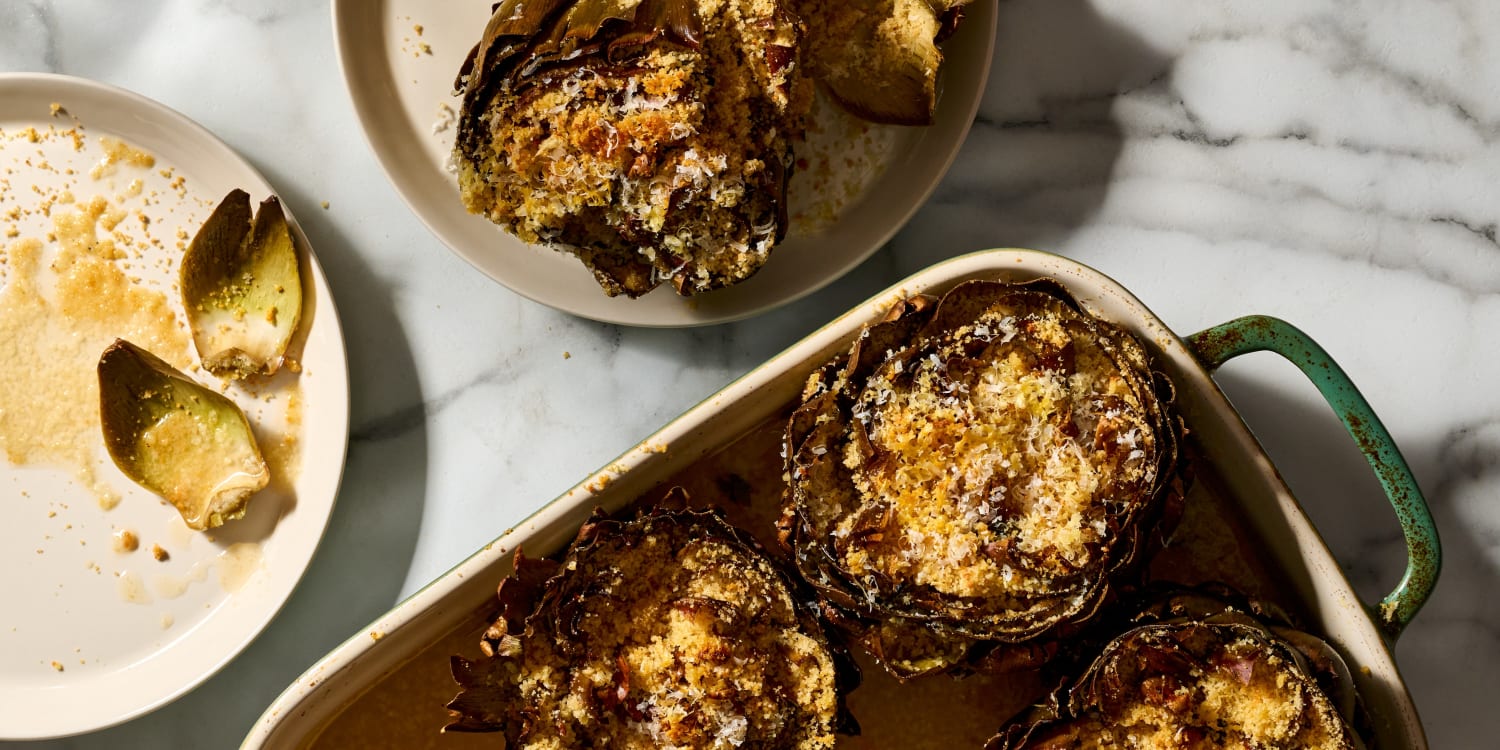 There's No Artichoke Like a Stuffed Artichoke