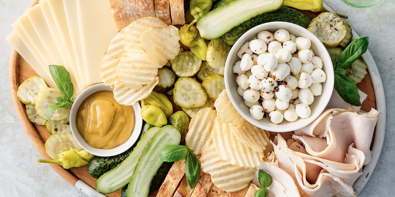 Home Alone? Make a Snacks-for-Dinner Plate