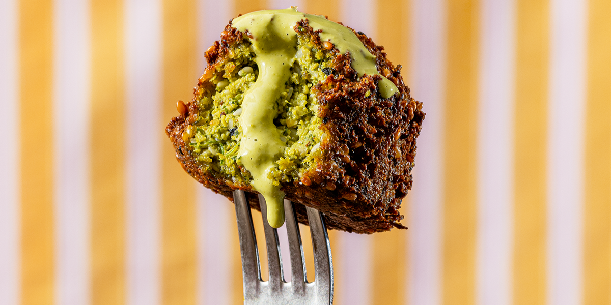 This Falafel Is Packed With Herbs and Seeds