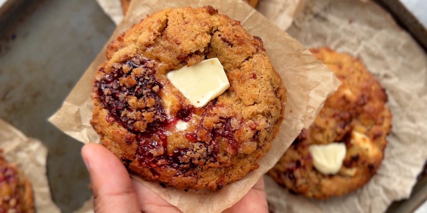 Buttered Toast With Jam, but Make It a Cookie