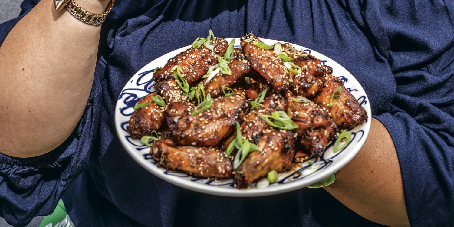 These Pomegranate Molasses Wings Are Sticky, Tangy, Spicy and Addictive