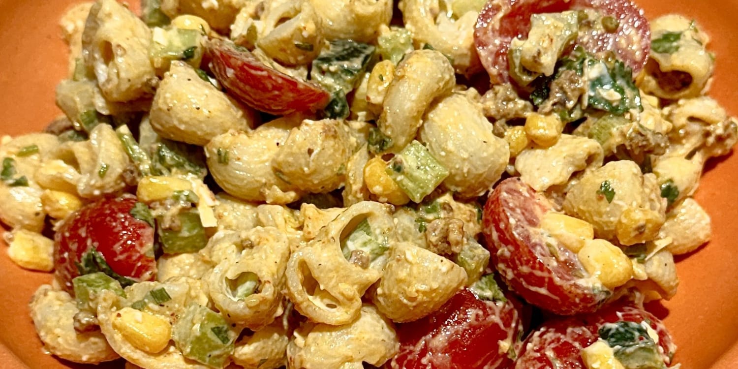 This Mexican-Style Pasta Salad Has Chorizo, Corn and Chile-Lime Dressing