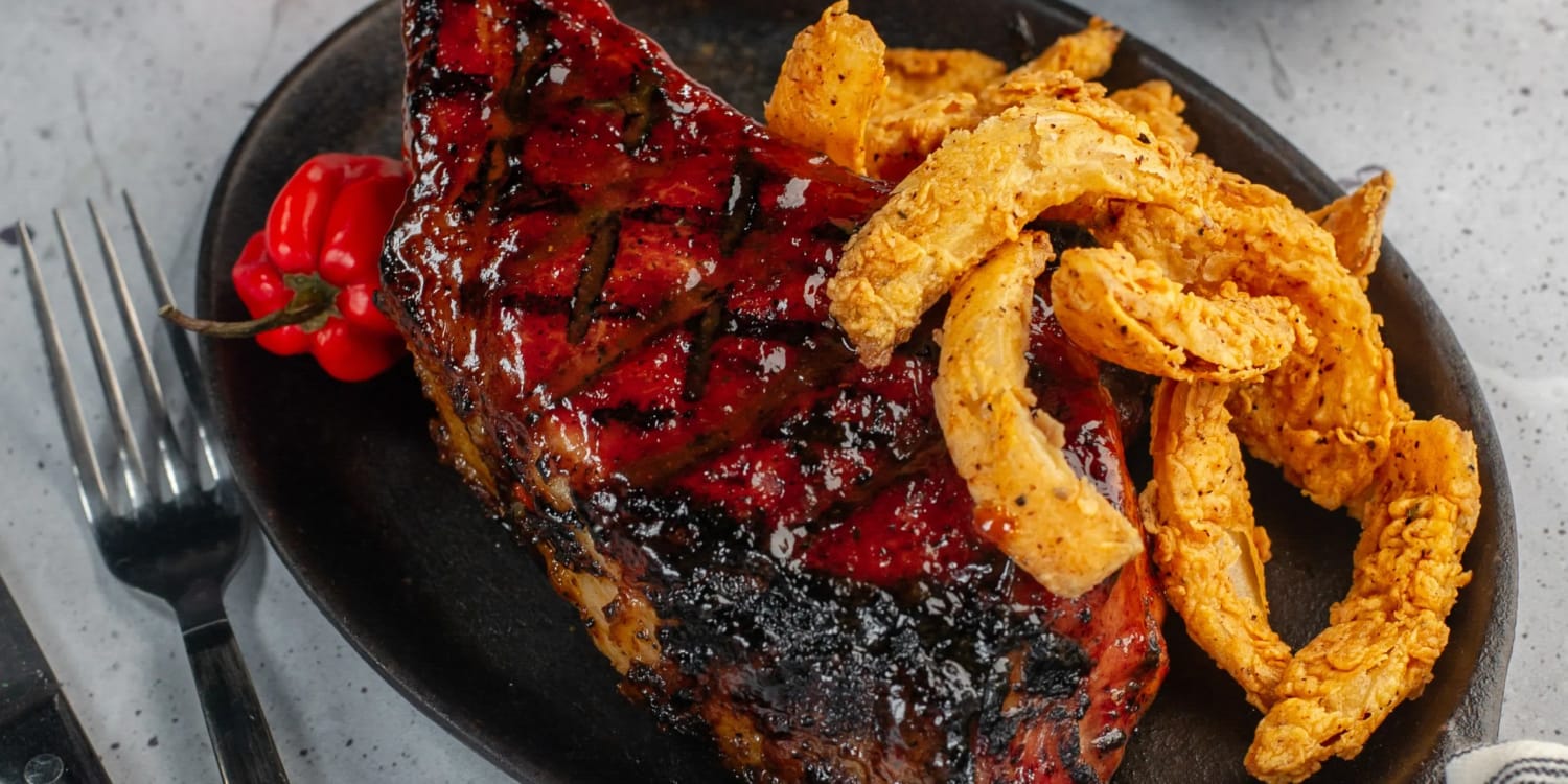 Slather Juicy Grilled Pork Chips in a Spicy Peach Glaze
