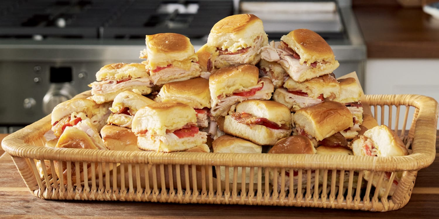 Turn the Kentucky Hot Brown Into Easy-to-Serve Sliders