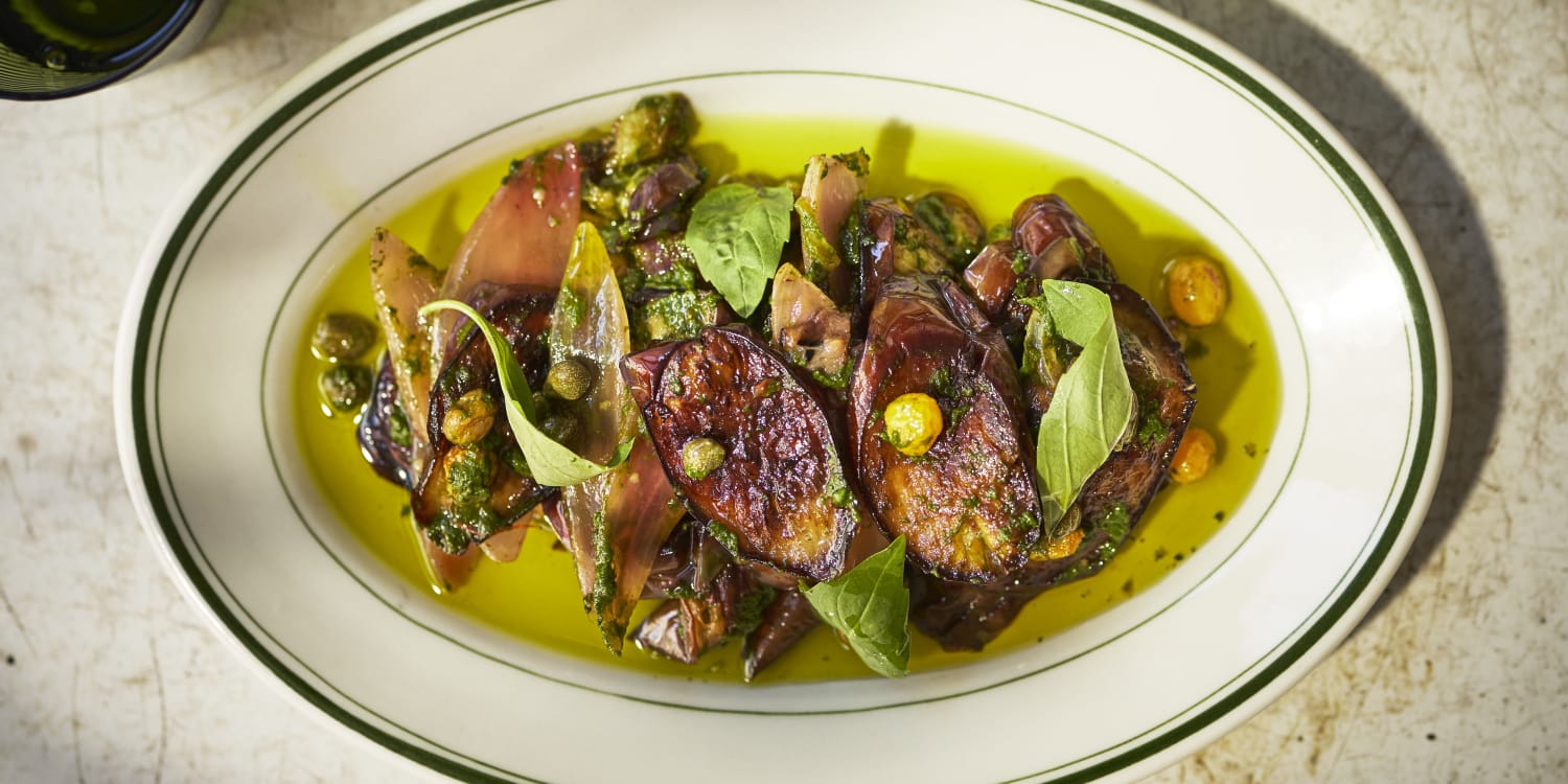 Eggplant Caponata Is the Sweet and Sour Side Your Spread Needs
