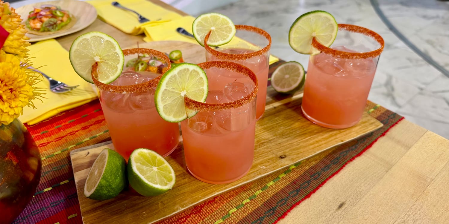 Celebrate Cinco de Mayo With Fresh Watermelon Margaritas